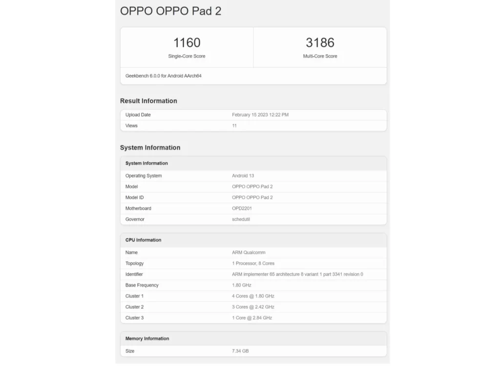 Oppo Pad 2