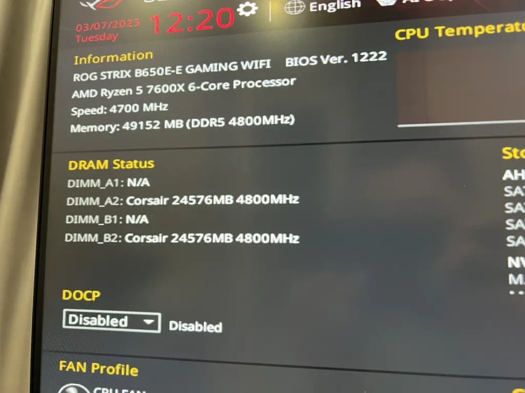 amd anakartlarda RAM desteği problemli