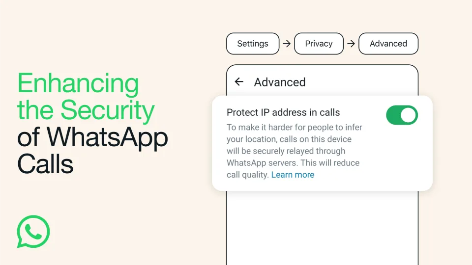 WhatsApp'ın Yeni Gizlilik Adımı: IP Adresinizi Gizleyin